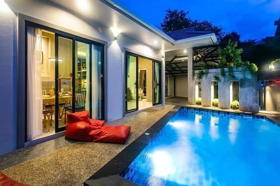 Nut & Non Pool Villa By Duangtham Ban Khlong Haeng Esterno foto