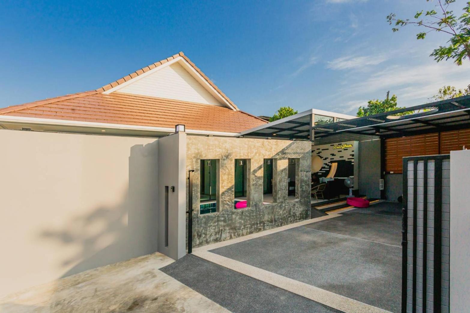 Nut & Non Pool Villa By Duangtham Ban Khlong Haeng Esterno foto