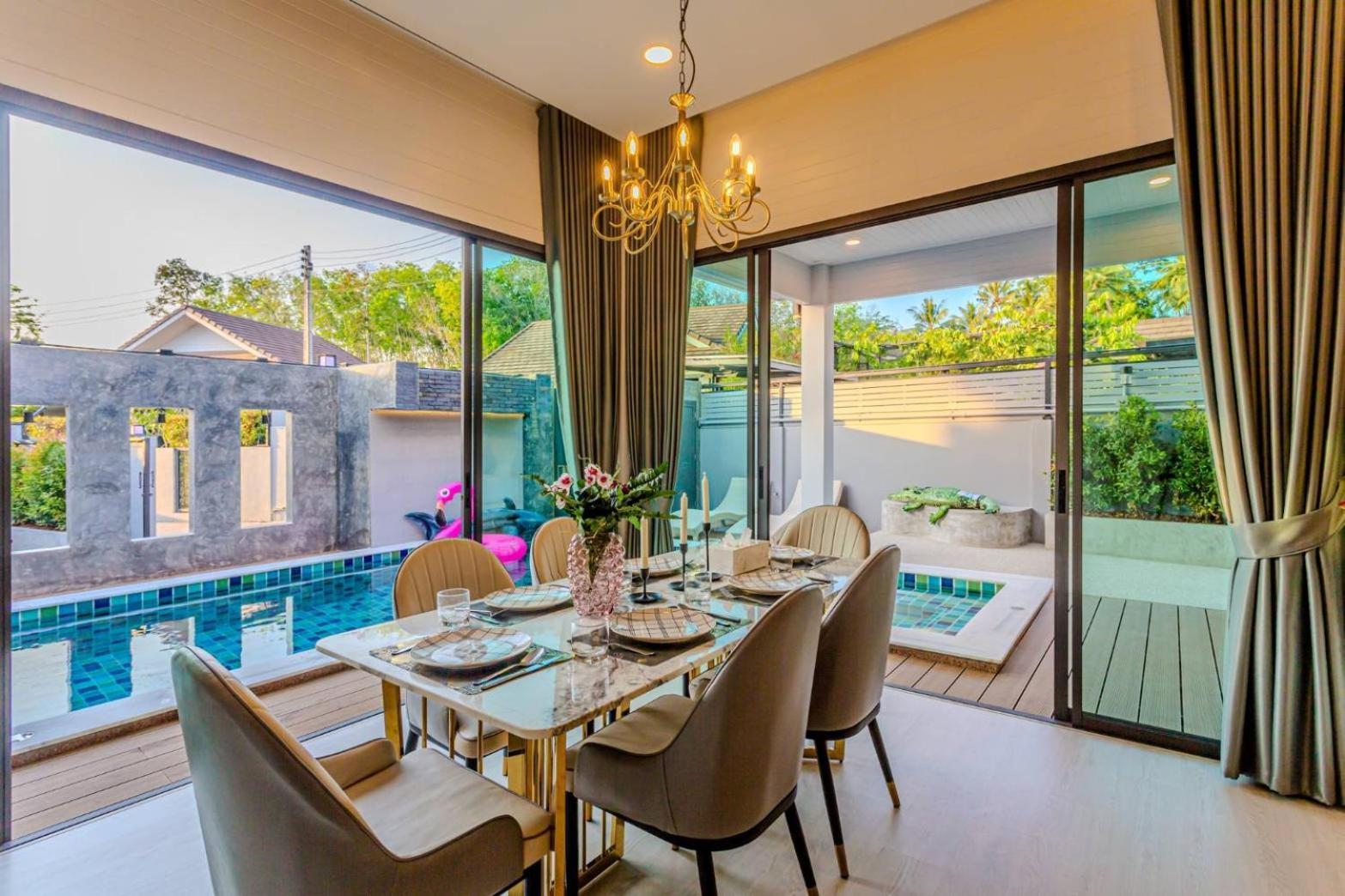 Nut & Non Pool Villa By Duangtham Ban Khlong Haeng Esterno foto