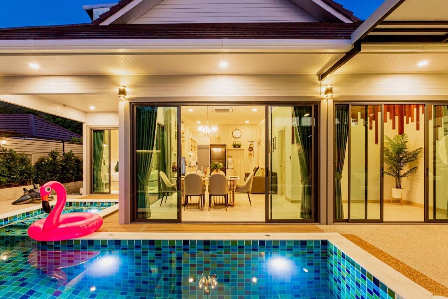 Nut & Non Pool Villa By Duangtham Ban Khlong Haeng Esterno foto